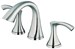 D304222BN Danze Antioch 2H 8 in Widespread Lavatory Faucet w/ 50/50 Touch Down Drain 1.2gpm Brushed Nickel - GERD304222BN