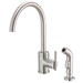 Parma 1H Kitchen Faucet w/ Spray 1.75gpm/2.2gpm Stainless Steel - GERD401058SS
