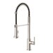 Parma 1H Pre-Rinse Pull-Down Kitchen Faucet 1.75gpm Stainless Steel - GERD454258SS