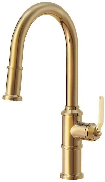 D454437BB  Kinzie 1H Pull-Down Kitchen Faucet W/ Snapback Retraction 1.75 Gpm Brushed Bronze 