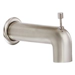Parma Wall Mount Tub Spout with Diverter Brushed Nickel ,719934011210,DNZDA666934BN
