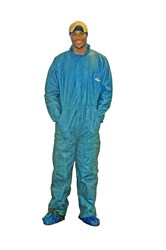 DCA X-Large Disposal Coveralls w/ 1pr of Shoe Covers ,B05021,JDC,JDS
