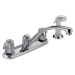 Delta 2100 / 2400 Series: Two Handle Kitchen Faucet with Spray - DEL2400LF