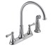 Delta Cassidy™: Two Handle Kitchen Faucet with Spray - DEL2497LFAR