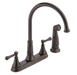 Delta Cassidy™: Two Handle Kitchen Faucet with Spray ,2497LF-RB,2497LF-RB,2497LF-RB