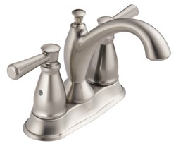 Delta Linden™: Traditonal Two Handle Centerset Bathroom Faucet ,