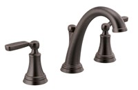 Delta Woodhurst™: Two Handle Widespread Bathroom Faucet ,3532LF-RBMPU,3235LFRBMPU,3532