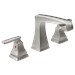 Delta Ashlyn&amp;#174;: Two Handle Widespread Bathroom Faucet with EZ Anchor&amp;#174; - DEL3564SSMPUDST