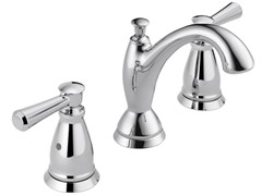 3593-MPU-DST d-w-o Chrome Delta Linden Traditional Two Handle Widespread Bathroom Faucet ,3593-MPU-DST,3593MPUDST