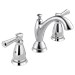 3593-MPU-DST d-w-o Chrome Delta Linden Traditional Two Handle Widespread Bathroom Faucet - DEL3593MPUDST