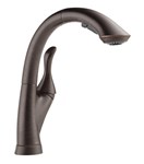 Delta Linden™: Single Handle Pull-Out Kitchen Faucet ,