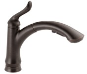 Delta Linden™: Single Handle Pull-Out Kitchen Faucet ,4353-RB-DST,4353RBDST,4353RBDST