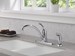 Delta Collins™: Single Handle Kitchen Faucet with Spray - DEL440DST