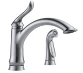Delta Linden™: Single Handle Kitchen Faucet with Spray ,4453ARDST
