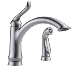 4453-Ar-Dst Linden Single Handle Kitchen Faucet With Spray ,4453ARDST