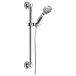 51900 Delta Chrome Activtouch 9-Setting Hand Shower With Traditional Slide Bar / Grab Bar ,51900