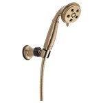 Delta Universal Showering Components: H2OKinetic&#174; 3-Setting Adjustable Wall Mount Hand Shower ,
