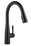 Delta Essa&#174;: Single Handle Pull-Down Kitchen Faucet ,9113-BL-DST