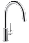 Delta Trinsic&#174;: Single Handle Pull-Down Kitchen Faucet ,9159-DST,9159DST
