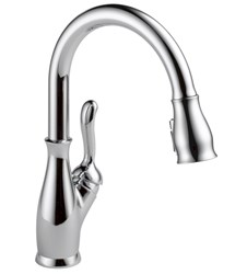 Delta Leland&#174;: Single Handle Pull-Down Kitchen Faucet with ShieldSpray&#174; Technology ,9178-DST,9178DST,green,DELTA GREEN