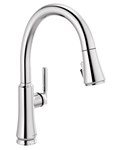 Delta Coranto™: Single Handle Pull Down Kitchen Faucet ,9179DST