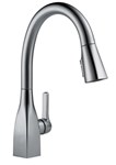 Delta Mateo&#174;: Single Handle Pull-Down Kitchen Faucet with Touch2O&#174; and ShieldSpray&#174; Technologies ,9183T-AR-DST,9183TARDST