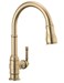 Delta Broderick™: Single Handle Pull-Down Kitchen Faucet - DEL9190CZDST