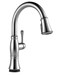 Delta Cassidy™: Single Handle Pull-Down Kitchen Faucet with Touch2O&amp;#174; and ShieldSpray&amp;#174; Technologies - DEL9197TARPRDST