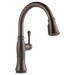Delta Cassidy™: Single Handle Pull-Down Kitchen Faucet with Touch2O&amp;#174; and ShieldSpray&amp;#174; Technologies - DEL9197TRBDST