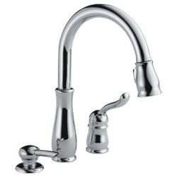 Delta Leland&#174;: Single Handle Pull-Down Kitchen Faucet ,978DST