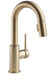 Delta Trinsic&#174;: Single Handle Pull-Down Bar / Prep Faucet ,9959-CZ-DST,9959CZDST