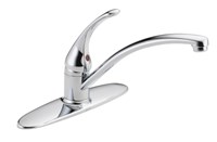 Delta Foundations&#174;: Single Handle Kitchen Faucet ,DELTA GREEN PRODUCTS,green,LEAD FREE