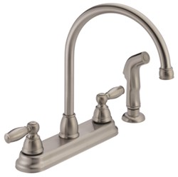 Peerless Claymore™: Two Handle Kitchen Faucet ,P299575LF-SS,P299575LF-SS,P299575LF-SS,P299575LF-SS