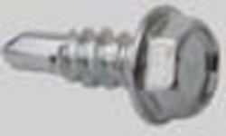6956CX Self Drilling Screw #10x1 5/16 Hex Head Zinc Plated. (100 Pieces) ,6956CX,DSG,DEV6956CX