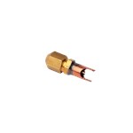 Vlc-5 Div 5 16 Copper Body Steel Pin Non-Stick Ring Valve(Sweat) ,