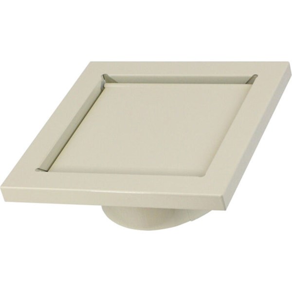 In-o-vate Technologies - DWV4T In-O-Vate 6-1/2 in Flush Mount Wall Dryer  Vent Tan