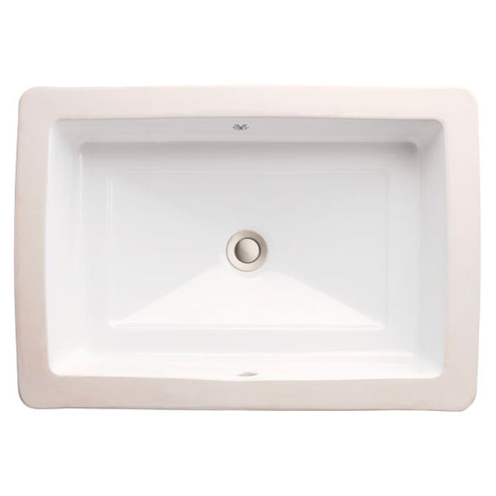 Pop Grande Rectangle Under Counter Bathroom Sink DXV UNDERCOUNTER LAVS