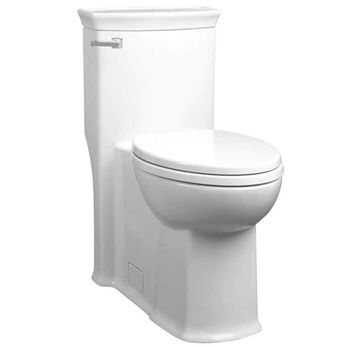 Wyatt Elonagted One Piece 1.28 gpf Toilet in Canv White DXV 1 PC TOILETS