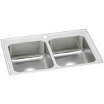 Elkay Celebrity Stainless Steel 23" x 17" x 6-1/8" 1-Hole Equal Double Bowl Drop-in Sink CATO140C,BPSR23171,SINKS,BPSR23171,BPSR23171,94902001791,