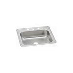 Cr25214 20 Gauge Stainless Steel 25x21.25x6.875 Single Bowl Top Mount Kitchen Sink 