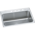 Dlr3122101 18 Gauge Stainless Steel 31x22x103/25 Single Bowl Top Mount Kitchen Sink 