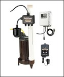 ELV280 1/2 HP C.I. SUMP PUMP, 115V, WITH OILTECTOR CONTROL AND ALARM ,ELV280