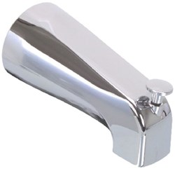 82002 Faucet Doctor 1/2 IPS Polished Chrome Front Inlet Tub Spout With  Diverter ,82002