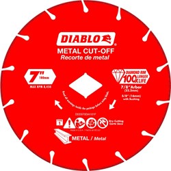 Diablo 7 Diamond Disc Mtl Cutting CAT500D,00008925138341,008925138341