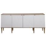 25102  Tightrope 4 Door Modern Sideboard Cabinet Accent Furniture