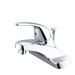 G0040115W Gerber Maxwell SE Polished Chrome ADA LF 4 Centerset 3 Hole 1 Handle Bathroom Sink Faucet 1.2 gpm - GERG0040115W