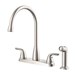 Viper 2H High Arc Kitchen Faucet w/ Spray 1.75gpm Stainless Steel - GERG0040167SS