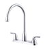 G0040168 Gerber Viper 2H High Arc Kitchen Faucet w/out Spray 1.75gpm Chrome - GERG0040168
