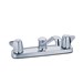 Maxwell 2H Kitchen Faucet w/ Metal Handles &amp;amp; 8&amp;quot; D-Tube Spout 1.75gpm Chrome - GERG0042213