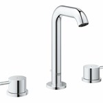 2029700A Grohe Chrome Essence &amp; 2Hdl Basin 3-H U-Spout Us ,